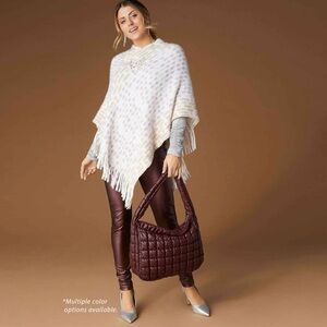 Brynn Pillow Puffer Shoulder Bag - Mulberry